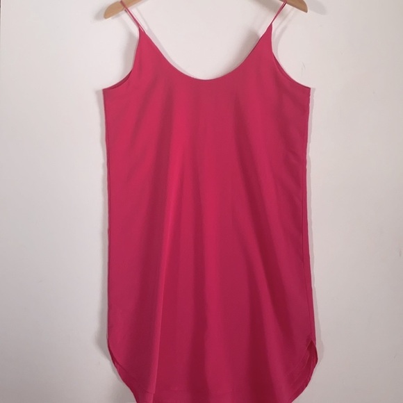 LILA ROSE Fushia spaghetti slip dress size 4, NWOT - Picture 1 of 13